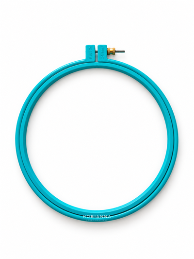 Hello Plastic Punch and Embroidery Hoop (Diameter: 24cm)