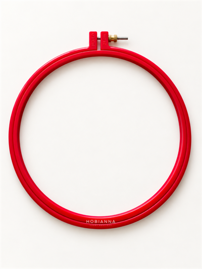 Hello Plastic Punch and Embroidery Hoop (Diameter: 24cm)