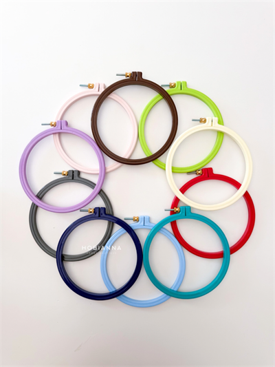 Hello Plastik Punch ve Nakış Kasnağı (Çap: 15cm)
