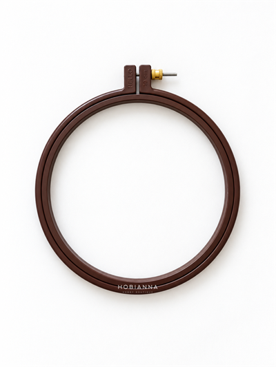 Hello Plastic Punch and Embroidery Hoop