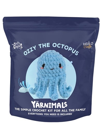Hello Softie Yarnimals Amigurumi Kit - YN002 - Ozzy The Octopus