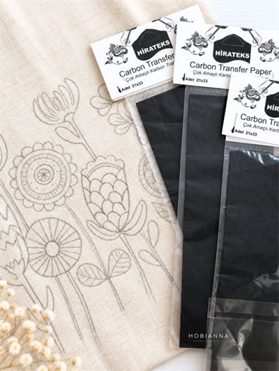 Hirateks Karbon Transfer Paper 21*33 (Black)