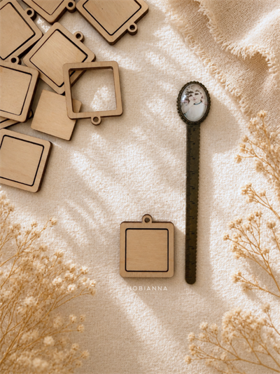 Hobianna Wooden Miniature Hoop - Square Small