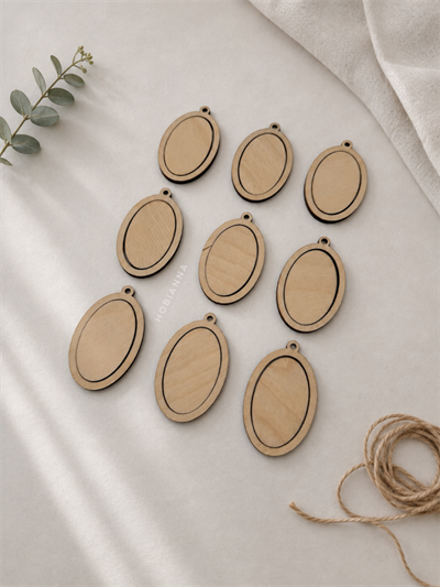 Hobianna Wooden Miniature Hoop - Oval Small