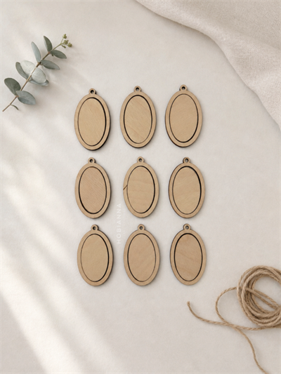 Hobianna Wooden Miniature Hoop - Oval Small