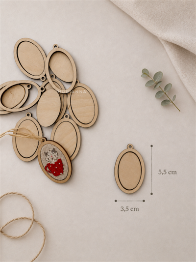 Hobianna Wooden Miniature Hoop - Oval Small