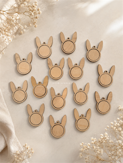 Hobianna Wooden Miniature Hoop - Rabbit Small