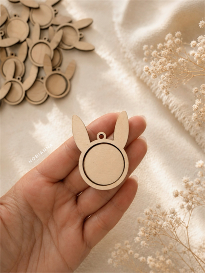 Hobianna Wooden Miniature Hoop - Rabbit Small