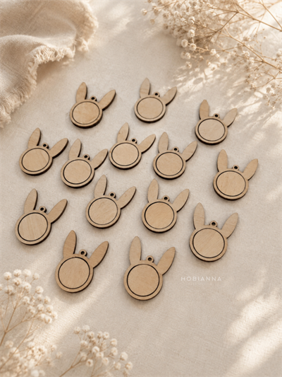 Hobianna Wooden Miniature Hoop - Rabbit Small
