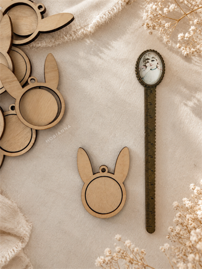 Hobianna Wooden Miniature Hoop - Rabbit Small