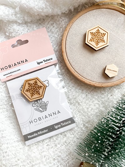 Hobianna İğne Tutucu – Kar tanesi