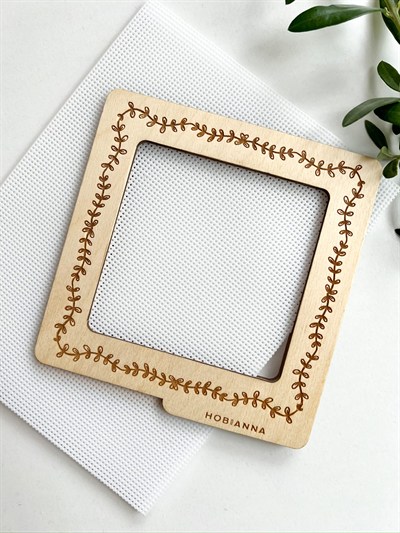 Hobianna Magnetic Wooden Hoop – Olivia 9x9cm