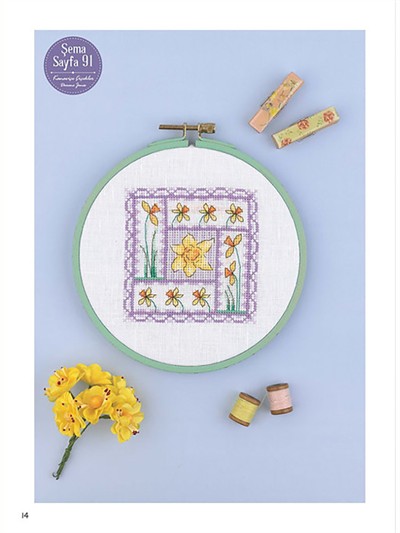 Cross Stitch Flower Garden Book