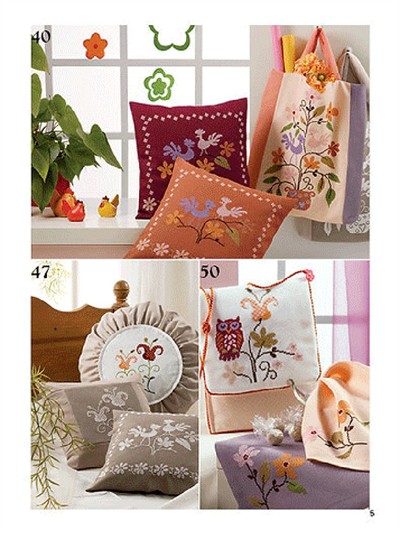 Zweigart Cross Stitch Flower Motif Book