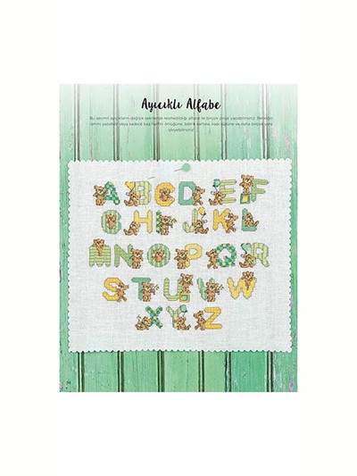 Cross Stitch Welcome Baby Book