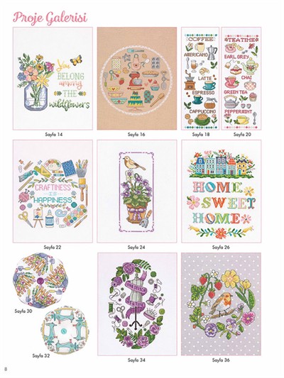 Cross Stitch with Beautiful House Book