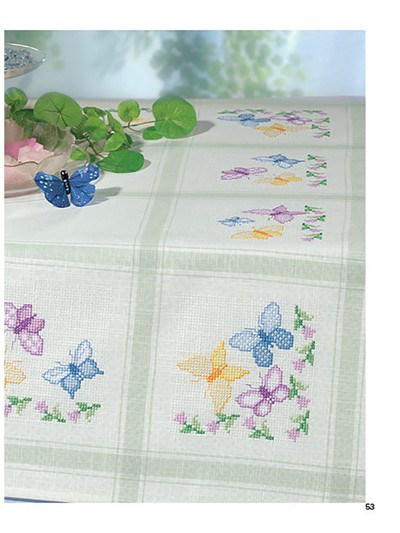 Cross Stitch Table Covers 1 Book