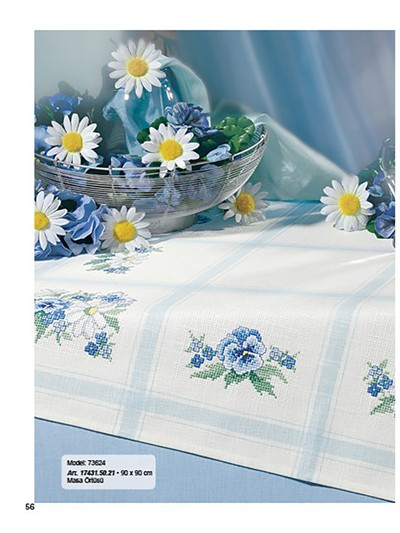 Cross Stitch Table Covers 1 Book
