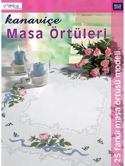 Cross Stitch Table Covers 1 Book