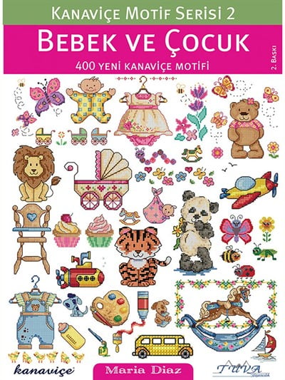 Cross Stitch Motif Series 2 - Baby and Child Book