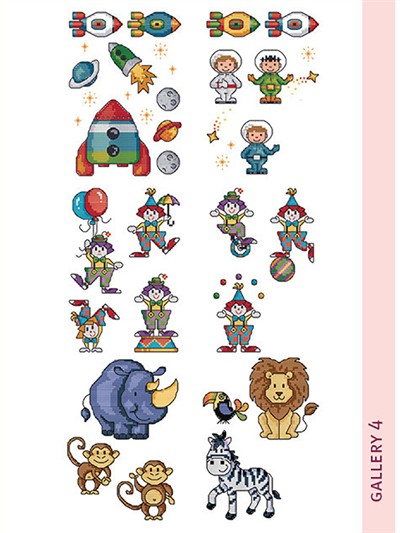 Cross Stitch Motif Series 2 - Baby and Child Book