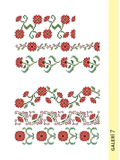 Cross Stitch Motif Series 3 - Borders Book