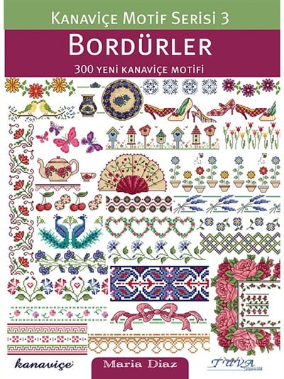Cross Stitch Motif Series 3 - Borders Book