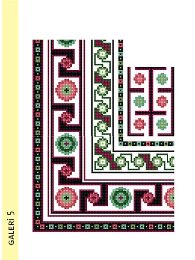 Cross Stitch Motif Series 3 - Borders Book