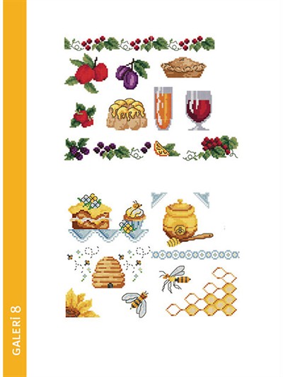 Cross Stitch Motif Series 6 - Kitchen Book