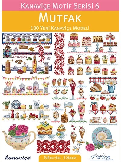Cross Stitch Motif Series 6 - Kitchen Book