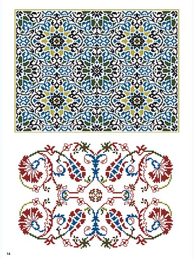 Kanaviçe Osmanlı Motifleri Kitabı