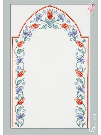 Cross Stitch Prayer Rug Modelleri 1 Book