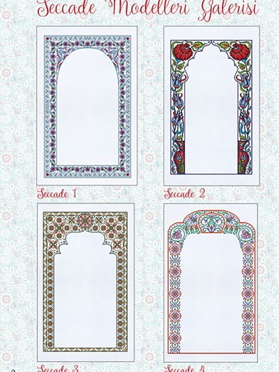 Cross Stitch Prayer Rug Modelleri 6