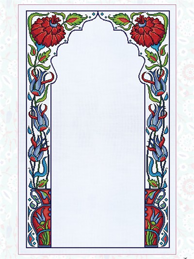 Cross Stitch Prayer Rug Modelleri 6