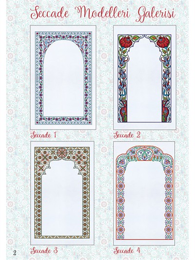 Cross Stitch Prayer Rug Modelleri 6 Book