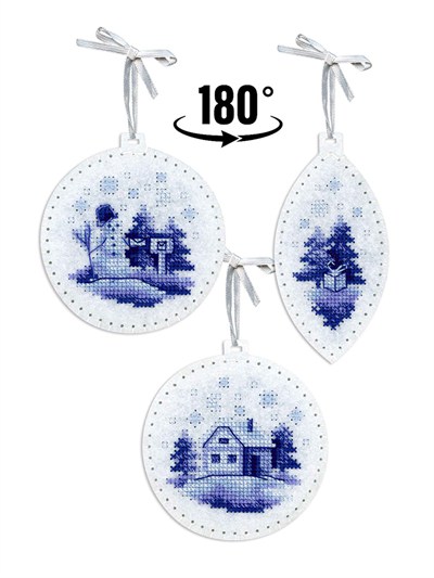 Felt Cross Stitch Kit - Yeni Year Toys 2