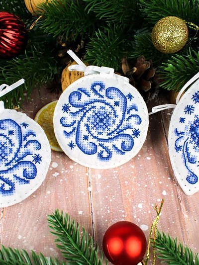 Felt Cross Stitch Kit - Yeni Year Toys 2