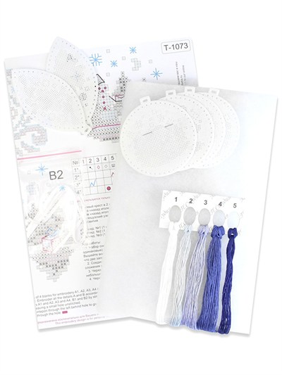 Felt Cross Stitch Kit - Yeni Year Toys 2