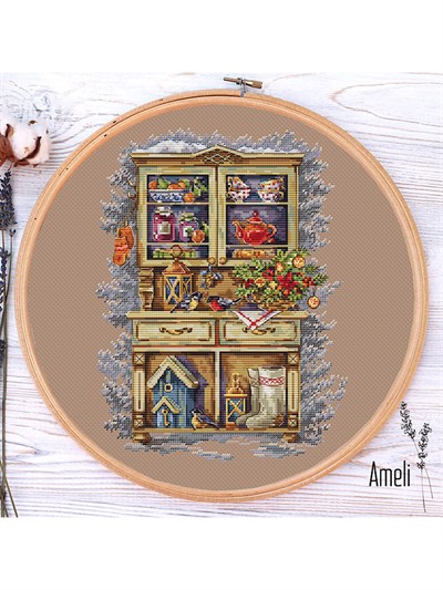 Winter Konforu Cross Stitch Pattern (Electronic Version)