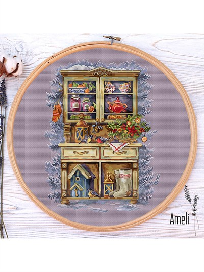 Winter Konforu Cross Stitch Pattern (Electronic Version)