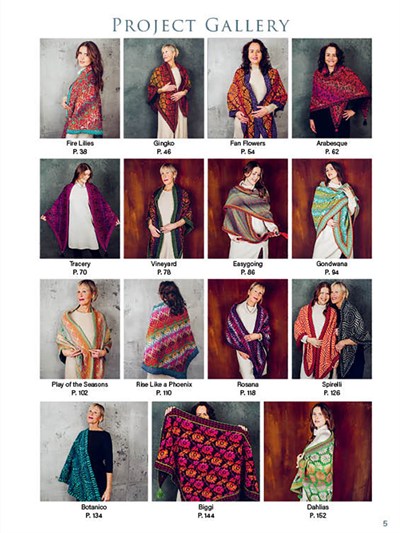 Knit Artistic Shawls (İngilizce)