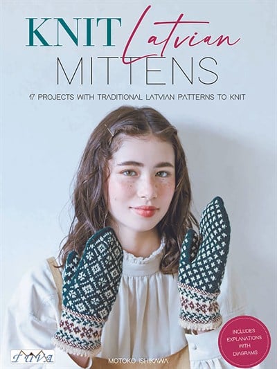 Knit Latvian Mittens (İngilizce)