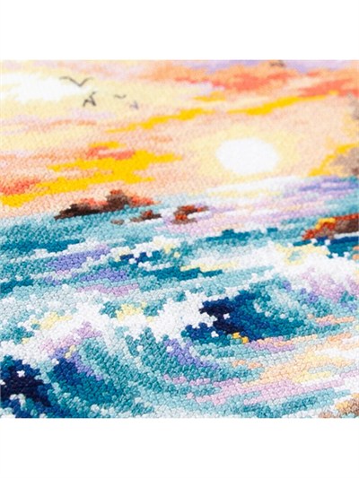 Magic Needle Sea Surf Cross Stitch Kit - 70-07