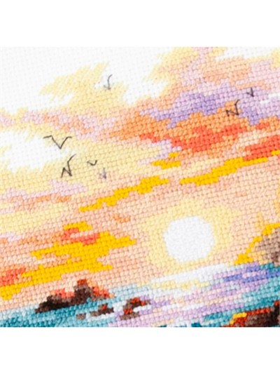 Magic Needle Sea Surf Cross Stitch Kit - 70-07