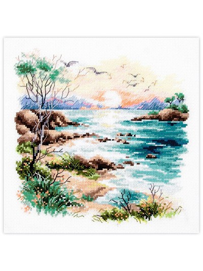 Magic Needle Sea Sunrise Cross Stitch Kit - 70-16
