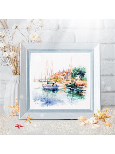 Magic Needle Cosy Harbour Cross Stitch Kit - 70-18
