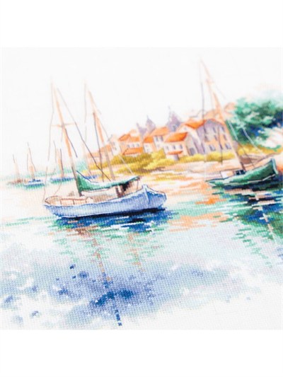 Magic Needle Cosy Harbour Cross Stitch Kit - 70-18