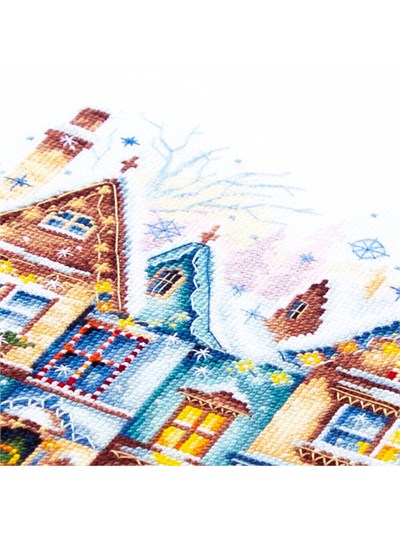 Magic Needle Christmas Street Cross Stitch Kit - 70-23