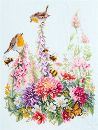 Magic Needle Singing Robins Cross Stitch Kit - 130-032