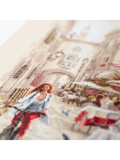 Magic Needle City Walk Cross Stitch Kit - 110-333